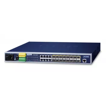 Switch Ethernet Gigabit L2+ gerido PLANET MGSW-24160F