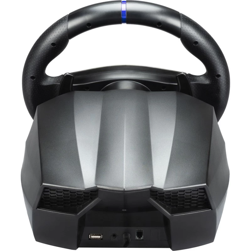 Volante + pedais Subsonic SV750 preto rotação 270° USB