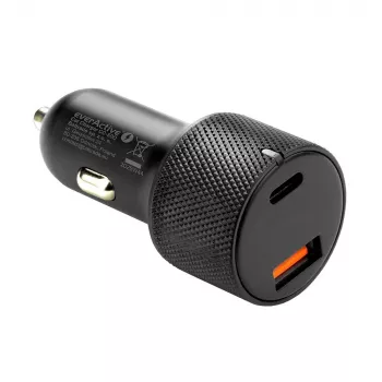Carregador de automóvel everActive CC-50Q QC3.0 75W com suporte Quick Charge 3.0 e portas USB
