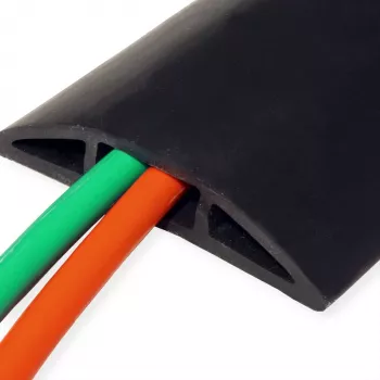 Calha de cabos ROLINE TPE Flex, 60 mm, preto, 1,8 m (19.08.3105)