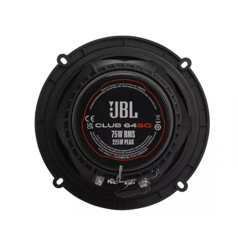 Altifalante de automóvel 6.5 Club 64SQ/COAXIAL Flat JBLSPKCB64SQ Jbl