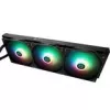 Arrefecedor de CPU Thermalright Frozen Warframe 420 preto ARGB — ventoinha ARGB de 140mm, radiador de 420mm