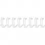 Fellowes - Arame de encadernação - 10 mm - 297 mm - 34 anéis - A4 (210 x 297 mm) - 80 folhas - branco - 100 unid. (53262)