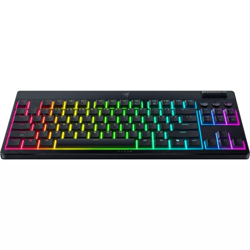 BlackWidow V4 Low-Profile TKL HyperSpeed, Teclado de gaming Preto, Layout DE, Razer Low-Profile Orange