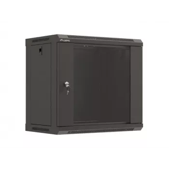 Rack de parede LANBERG WF03-5309-10B, 9U, 500×350×540 mm, carga máx. 60 kg, preto