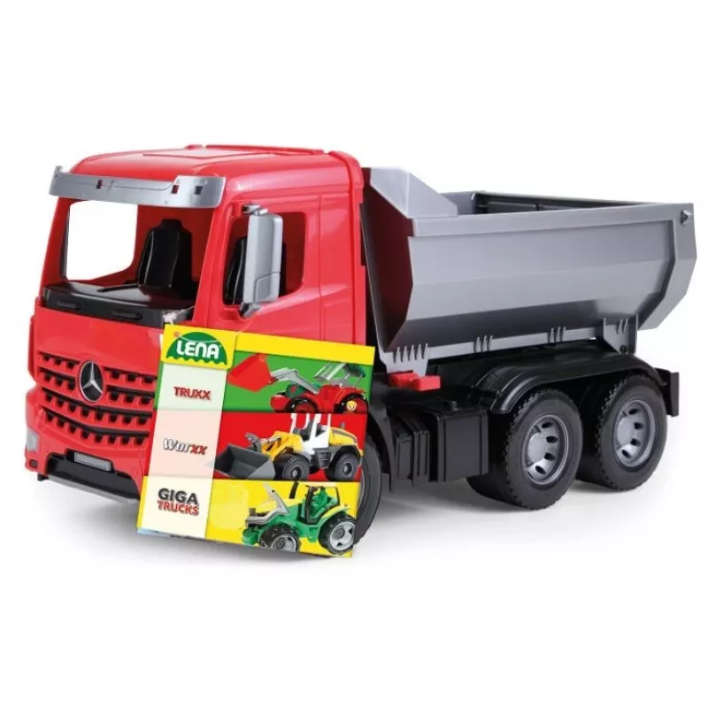 Camião Lena WORXX 04610EC Cinzento Vermelho Idade recomendada 3 anos