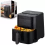 Fritadeira Extralink HOME AIR 5.2L EU SJ-520 individual 1600 W fritadeira de ar quente preta