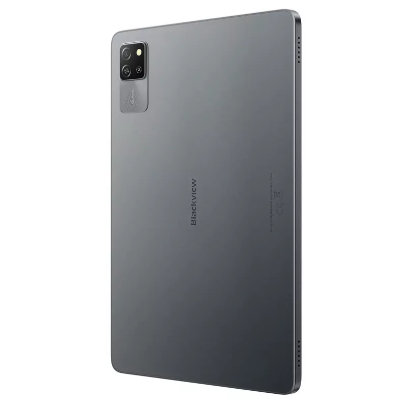 Blackview Tab 60 WiFi tablet, 10,1 polegadas (25,6 cm) HD+ IPS, Allwinner A523, 4GB RAM, 128GB, Wi-Fi 6, Bluetooth 5.2, 5100 mAh, Android 15, cinzento (Volcano Grey)