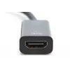 Adaptador DIGITUS, ficha DisplayPort - conector fêmea HDMI A, DisplayPort Standard 1.1a, certificado UL20276, AWG28 (DB-340400-001-S)