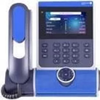 Telefone IP Alcatel-Lucent Enterprise ALE-400 azul LCD com fio de mão