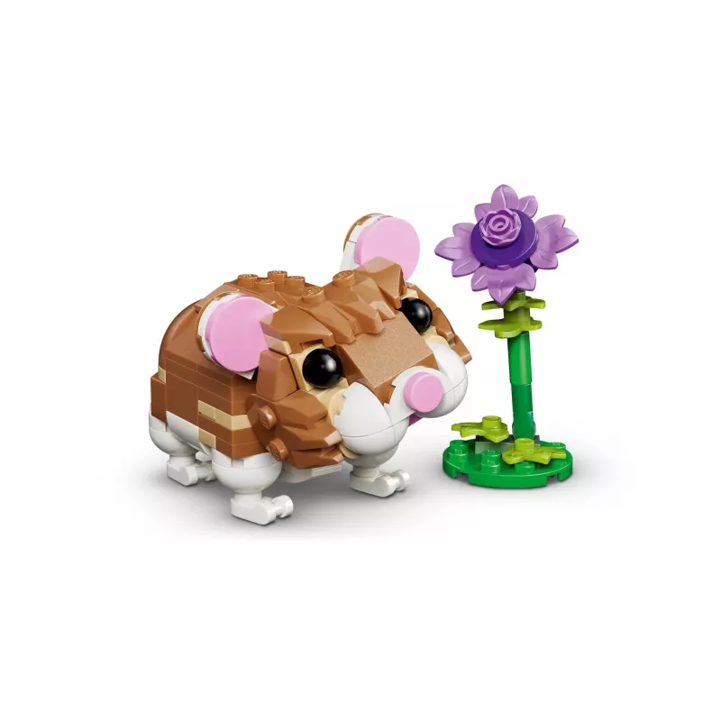 LEGO CREATOR 3 EM 1 31376 Hamster Fofo com Flor