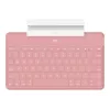 Logitech Keys-To-Go - teclado - Bluetooth - QWERTY - espanhol - Blush Pink - para Apple iPad/iPhone/TV