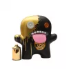 Figura de ação p.m.i kids world FUGGLER S3 GOLD EDITION FG6310B, cor dourada