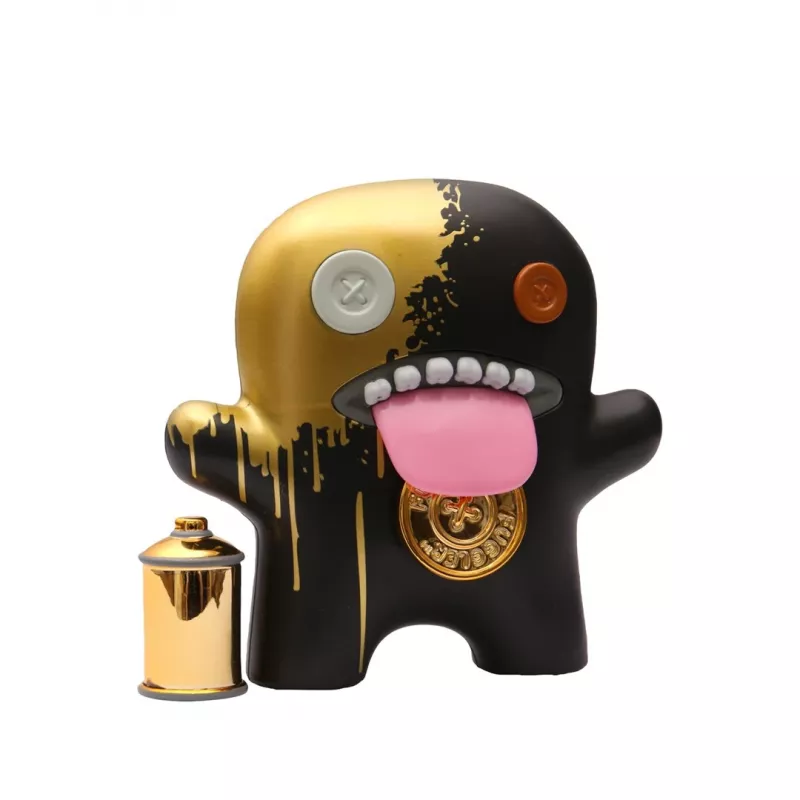 Figura de ação p.m.i kids world FUGGLER S3 GOLD EDITION FG6310B, cor dourada