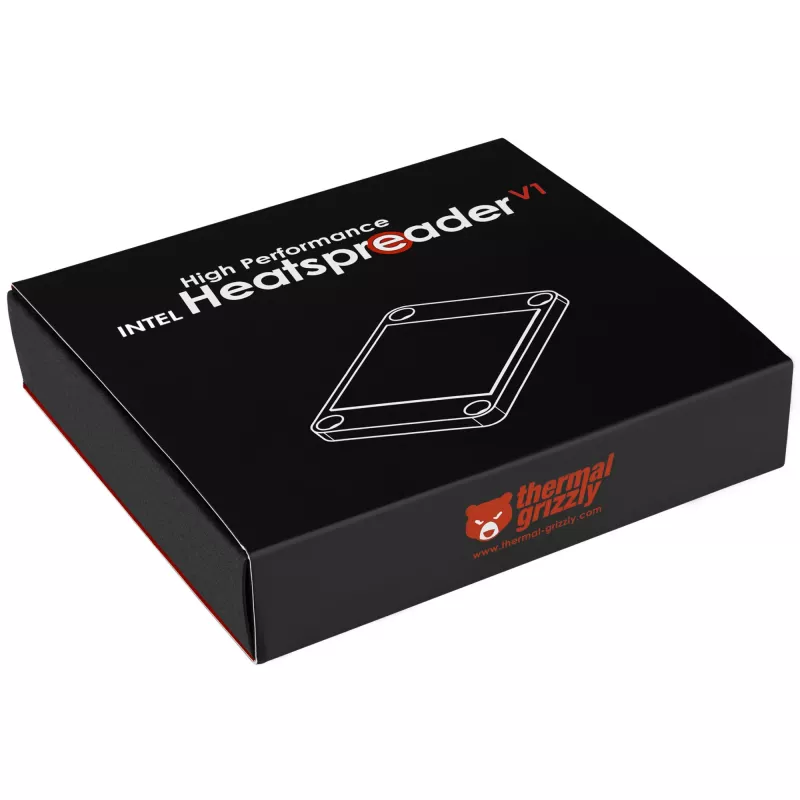 Thermal Grizzly dissipador de calor Intel High Performance Heatspreader V1 – interface térmica metálica para arrefecimento de CPU