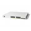 Cisco Catalyst 1300-24FP-4G Switch gerido, 24 Port GE, Full PoE, 4x1GE SFP, Limited Lifetime Protection (C1300-24FP-4G)