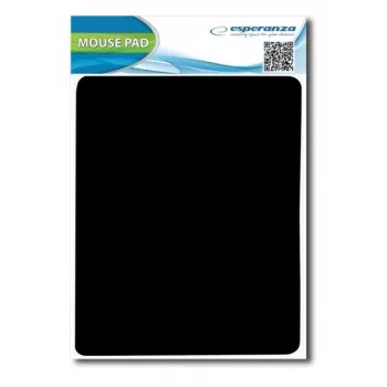 Tapete de rato ESPERANZA EA145K — tapete de rato gaming, preto, superfície monocromática, base antiderrapante
