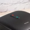 Grelhador elétrico Petra PT4366MBLKVDE preto com revestimento antiaderente e temperatura ajustável