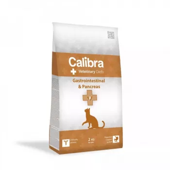 Comida seca para gatos Calibra Veterinary Diets Gastrointestinal & Pancreas, peixe, 2 kg