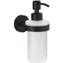 Doseador de sabão tesa MOON preto 40565-00000-00 200 ml preto (mate), vidro satinado (40565-00000-00)
