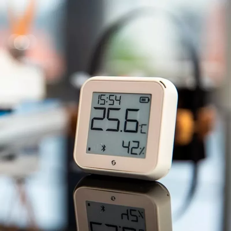 Sensor de temperatura e humidade Shelly Plus H&T Gen. 3 (marfim) - Shelly