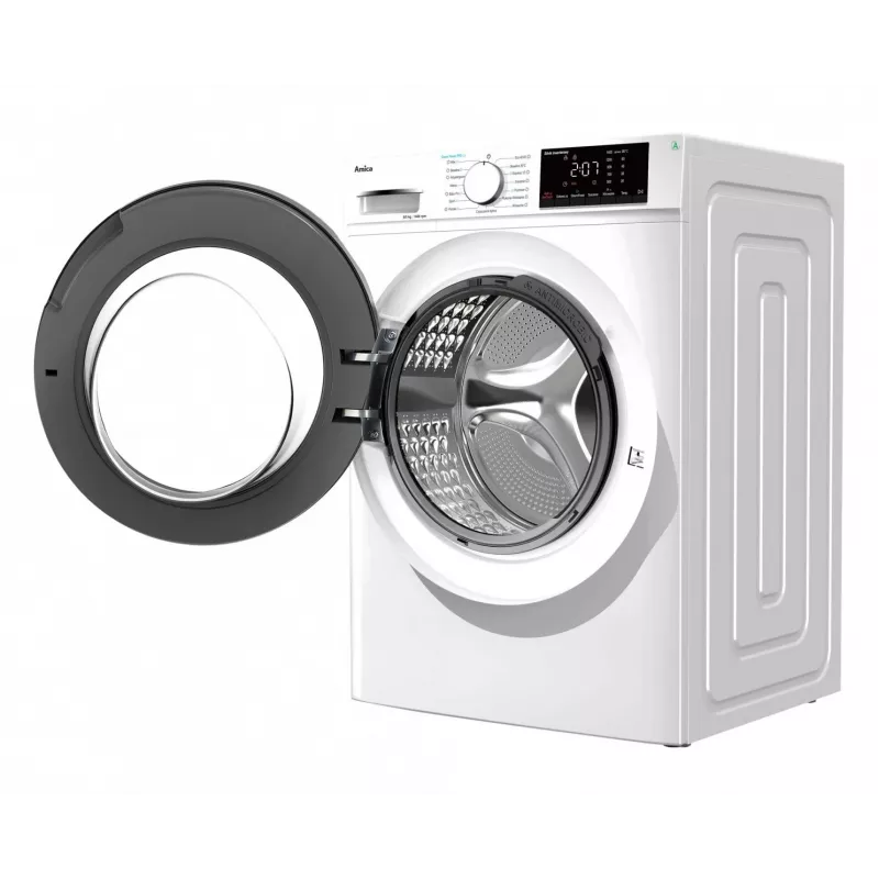 Máquina de lavar e secar roupa AMICA A1WDS8514DLiStH 8 kg de carga 1400 rpm de centrifugação