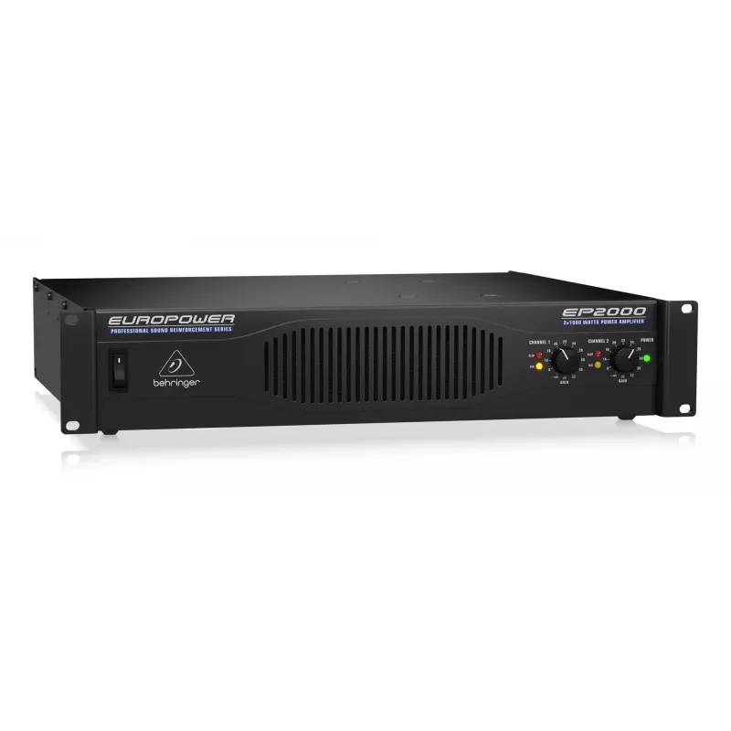 Behringer EP2000 amplificador de áudio atuação/palco preto