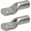 Terminal tubular Klauke 120 mm² M129R12MSE-Cu galvanizado com orifício de inspeção