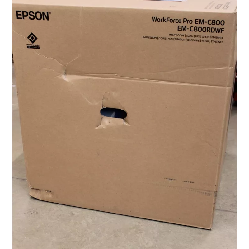 SALE OUT. Epson WorkForce Pro EM-C800RDWF | jato de tinta | cor | 4 em 1 | A4 | Wi-Fi | EMBALAGEM DANIFICADA