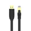 Unitek Y-SP02001B cabo de consola USB 2.0 para RJ-45, 1,8 m, preto