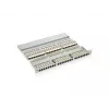 Patch panel blindado Equip 48 portas Cat.6, preto, RJ-45, dourado, Cat6, montagem em rack, 1U, preto