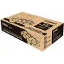 Fogão a gás PROMIS KG300C, 3 bicos, botões manuais, bacia de cozedura preta, 580×310×110 mm