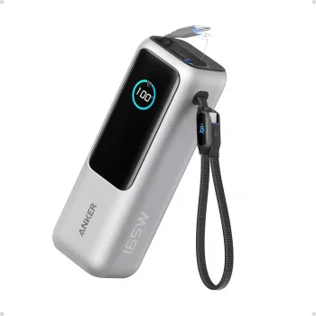 Carregador portátil Anker Power Bank 25K, A1695H41, 25000mAh