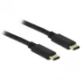 Cabo USB DeLOCK 2 m 2xUSB2.0-C