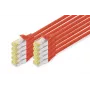Digitus DK-1644-A-020-R-10 Cabo patch CAT 6A S/FTP 2 m, vermelho, pack de 10