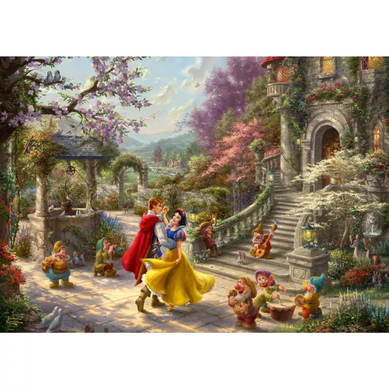 Puzzle Schmidt Spiele 59625 Blockpuzzle 1000 peças Cartoons