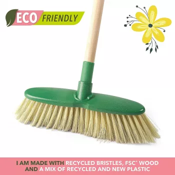 Vassoura de chão Beldray LA075277EU7 Eco Classic – vassoura manual, leve para uso doméstico