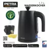 Chaleira Petra 1,7 l 3 kW preto mate