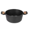 Panela de barro RESTO 93188 panela para fogão, 24 cm, 4,4 L