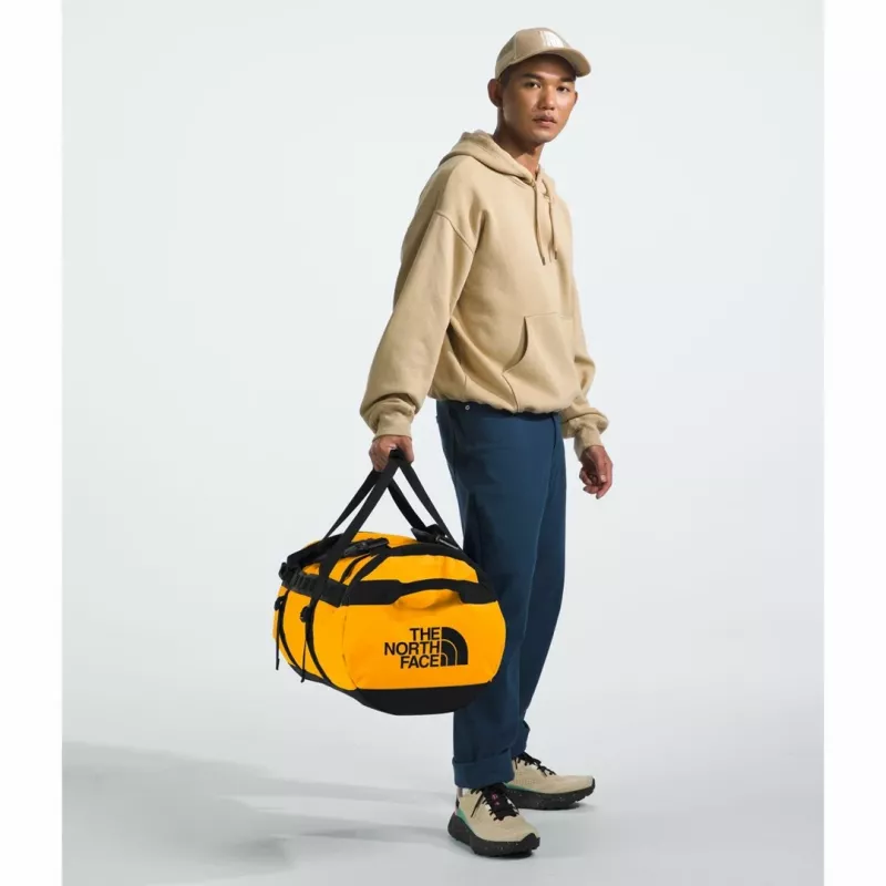 Saco de viagem The North Face NF0A52SA 71 L nylon, poliéster preto, amarelo