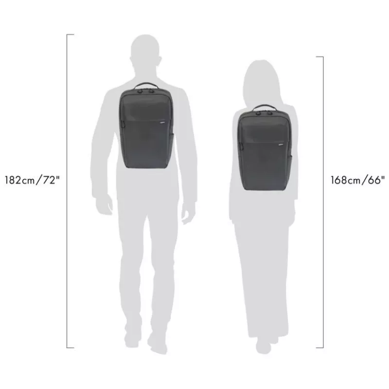 Dicota Commuter D32125 mochila para portátil, 13–16 polegadas, refletora