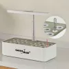 Sistema inteligente de cultivo de plantas de interior GreenBlue, vaso SMART, capacidade 4L, para 12 plantas, LEDs de espetro completo, GB133