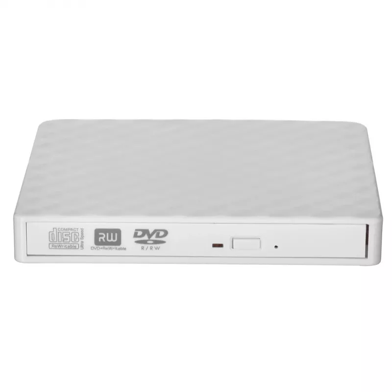 Unidade de DVD Portátil KRUX Branca