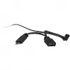 Inter-Tech Argus RS-061 RGB ventoinha de caixa de 120 mm, 120x120x25 mm, PWM