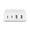 Carregador de interior Belkin WCH010VFWH cabo de 2 m 2 portas USB Type-C branco
