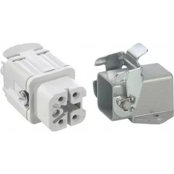 Conjunto de conectores LappKabel EPIC®KIT H-A 4 75009620 4 + PE parafusos 1 conjunto (75009620)