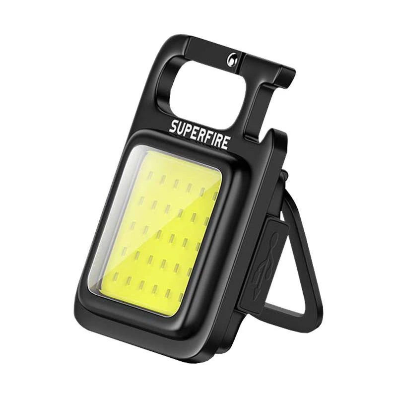 Lanterna Superfire MX16 — 600 lm de potência, bateria incorporada de 500 mAh, função de carregamento USB-C