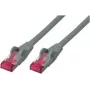 Cabo de rede ShiverPeaks BS75711-A1.5 1,5m Cat6a S/FTP cinzento