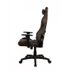 Cadeira gaming Arozzi Torretta SuperSoft – ergonómica castanha, design de suporte