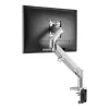 Suporte para monitor Ergo Office ER-405G montagem em secretária giratório inclinável rotativo 13–32 polegadas VESA universal